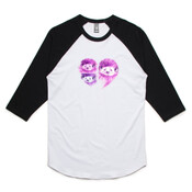 Moa Hearts 2 - Unisex Raglan Tee