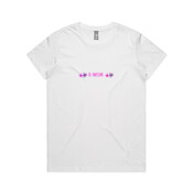 Be Awesome - Womens Maple Tee