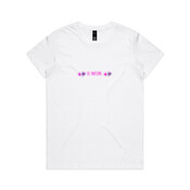 Be Awesome - Womens Maple Tee