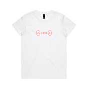 Be Awesome 2 - Womens Maple Tee