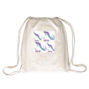 Unicorn love - Drawstring Backpack