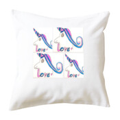 Unicorn love - Cushion cover