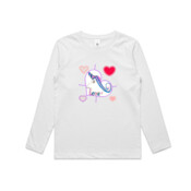 Unicorn  - Kids Longsleeve Tee